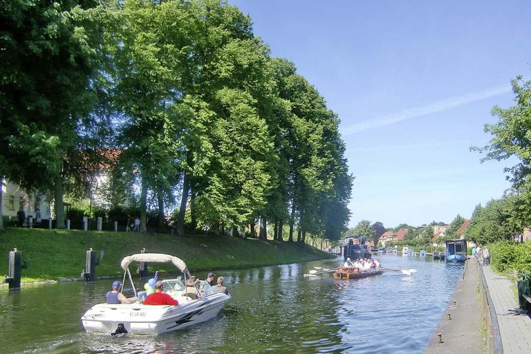 Gemütlich die Elde runterschippern