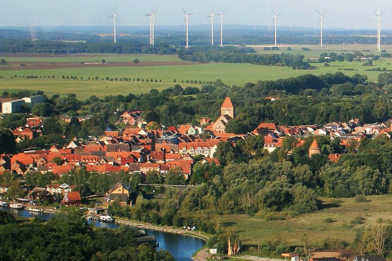 Plau am See von oben