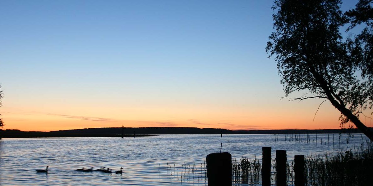 Sonnenaufgang über dem Plauer See